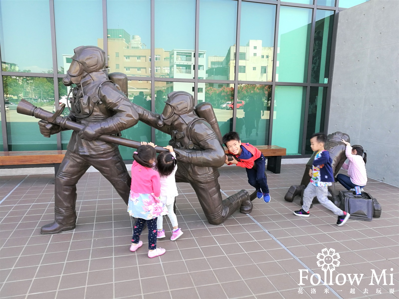 免費景點,八德區,桃園景點,消防教育館,消防防災教育館