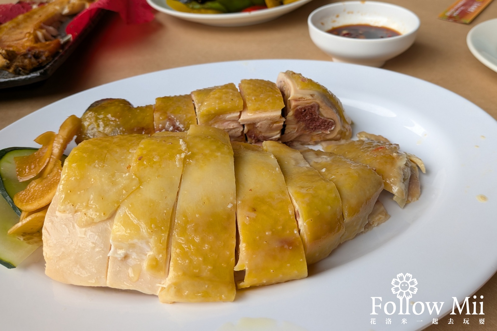 豆麥私房菜必點白斬雞