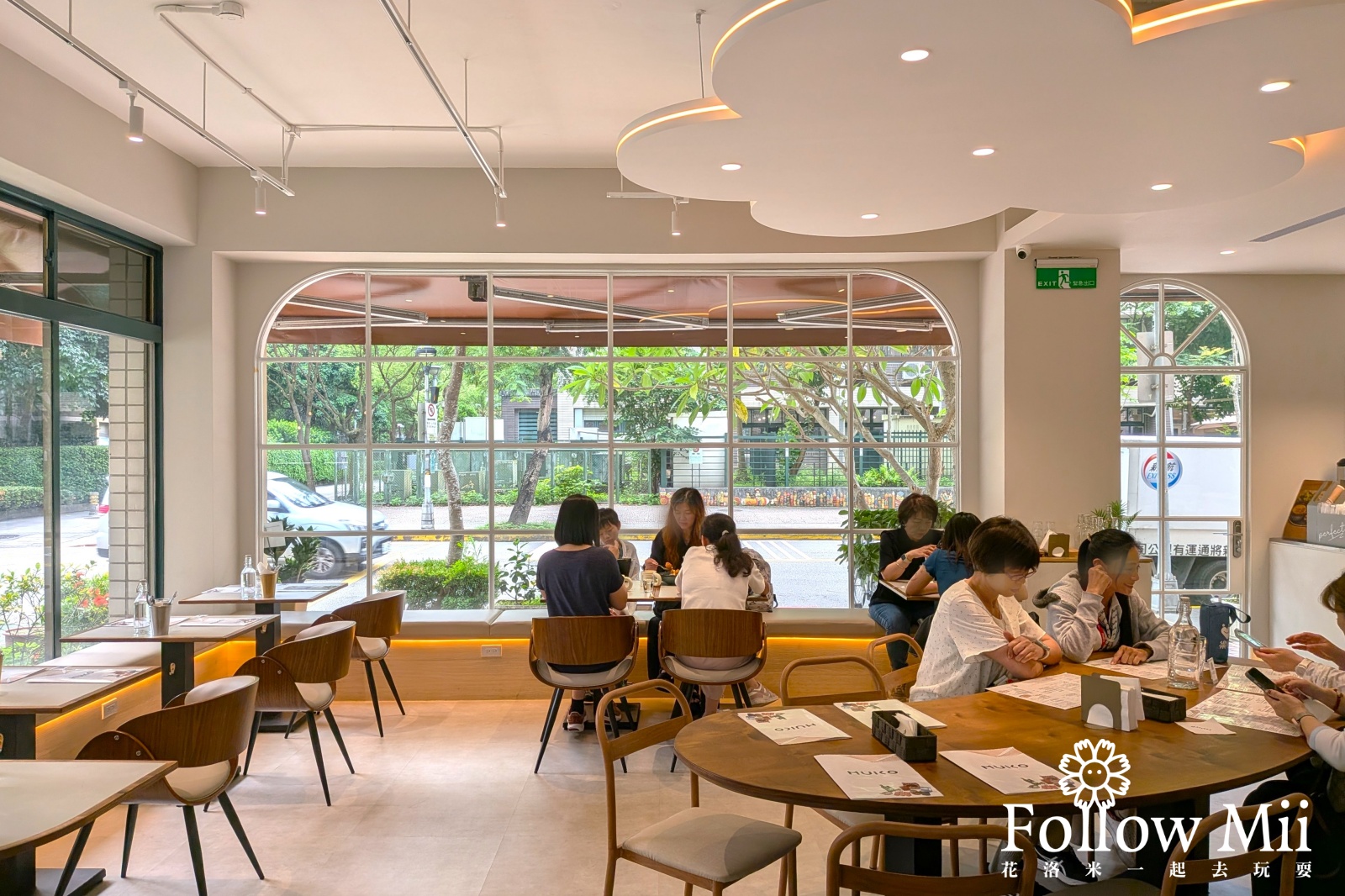 Muko Brunch信義店用餐環境很美